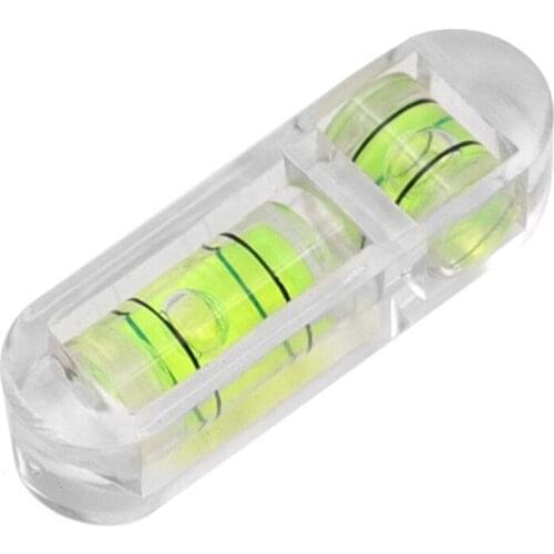 Mini T-Type Bubble Measuring Level Acrylic Adjustment Instrument Two-Dimensional