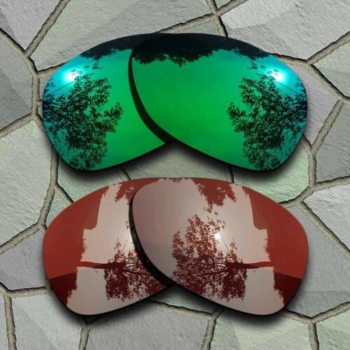 Jade Green&Bronze Brown Sunglasses Polarized Replacement Lenses for Crosshair 2012