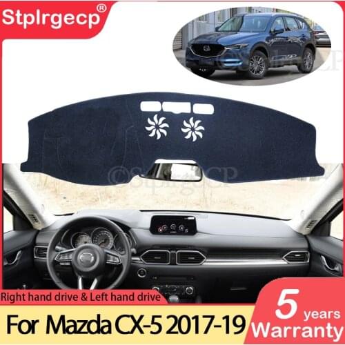 For Mazda CX-5 2017 2018 2019 MK2 KF CX5 CX 5 Anti-Slip Mat Dashboard Cover Pad Sunshade Dashmat Protect Carpet Car Accessories