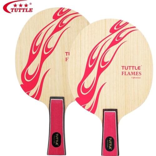 TUTTLE Table Tennis Racket pure wood Blade Ping Pong Racket Bat 5 layer table tennis bat