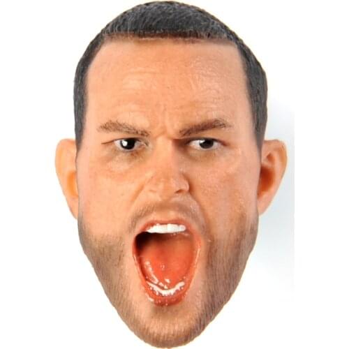 1/12 European and American Mens Head Sculpture Robert De Niro Godfather Scream Edition