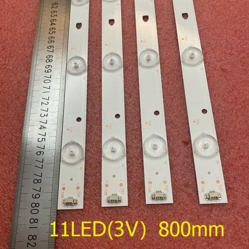 4 PCS LED backlight strip for LT-40C540 LSC400HN01 LT-40E71(A) LED40D11-ZC14-03(B) MTV-4128LTA2 LED40D11-01(A) 30340011209
