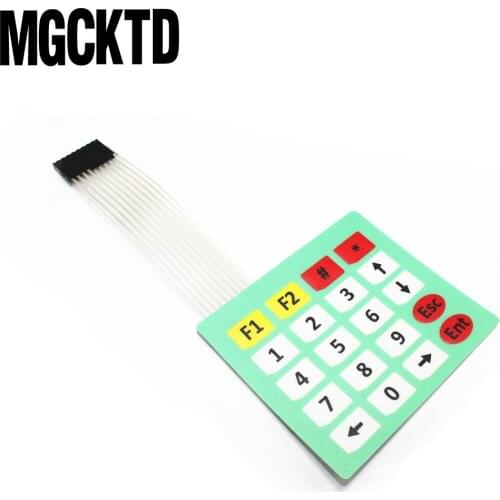 !!!5PCS/LOT 4x5 Matrix Array 20 Key Membrane Switch Keypad Keyboard 4*5 Keys NEW