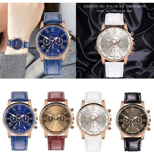 Vintage Watch High-end Clock Distinguished Female Wristwatch Women Leather Band Quartz Romantic Wrist Watch Reloj Mujer Stylish