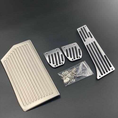 For Kia Sportage 4 QL 2016-2021 Car Accessories Aluminium Alloy Accelerator Gas Brake Foot Rest Pedal Cover Pad