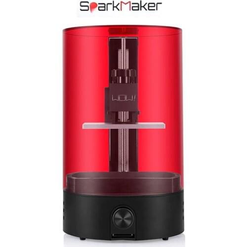 HOT LCD 3d printe WOW sparkmaker light curing UV Resin SLA ! DLP ! LCD 3d printer/express shipping from Moscow Russian warehouse