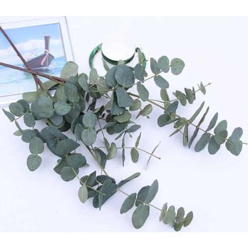 88cm Artificial Plant Eucalyptus Leaf Plant Green Plant Home Green Scene Decoration Home Decoration Flowers Living Room