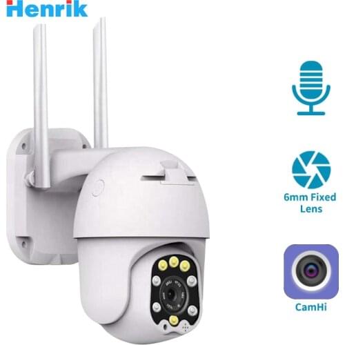 2MP 5MP Wireless 5X Zoom MINI PTZ IP WIFI Camera Speed Dome CCTV Video Security Cam ONVIF Outdoor IR 30M Two Way Audio P2P CamHi