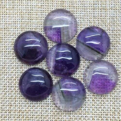 Fashion Stone Cabochons Beads Round Loose 20 mm Mixed Stones DIY Bead Carnelian Opal Crystal etc