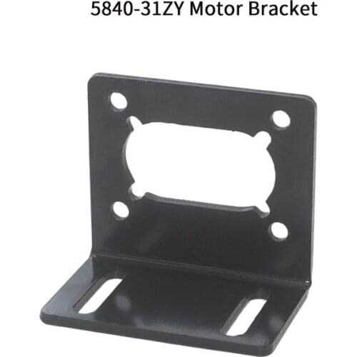 Motor Bracket L Shaped Mounting Metal base Holder for 5840-31zy worm gear motor