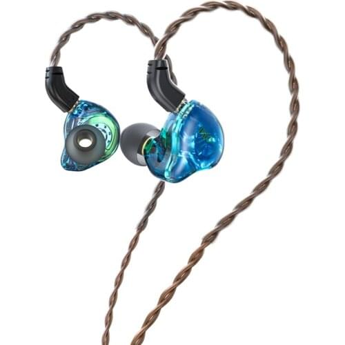 Fiio FD1 Beryllium-plated dynamic driver In-ear Earphone with 2Pin 0.78mm Detachable Cable Strong Bass Music Earphone