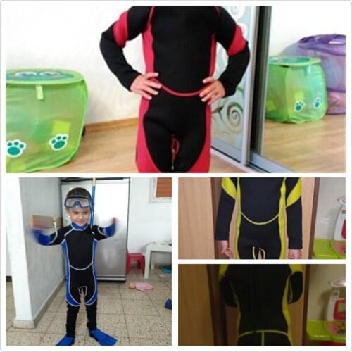 Dropship Neoprene Scuba Diving Kids Wetsuit Spearfishing Wet Suit Surf Diving One Piece Suits Spear Fishing Wetsuit for children