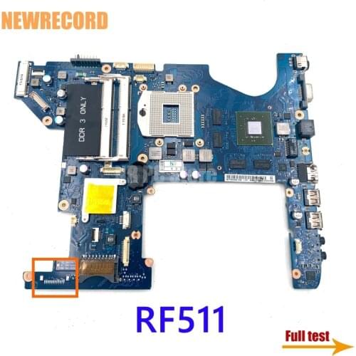 NEWRECORD BA92-08158A BA92-08158B BA41-01472A For Samsung RF511 Laptop Motherboard HM65 GT540 DDR3 Main Board full test