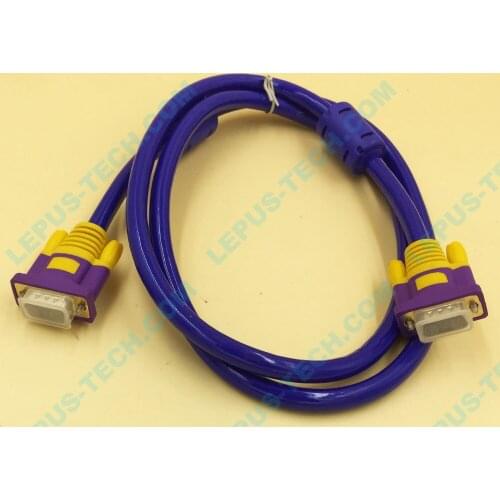 New 3 9 1.5m Braided Shielding To VGA For HDTV PC Laptop TV Box 1080 VGA cable
