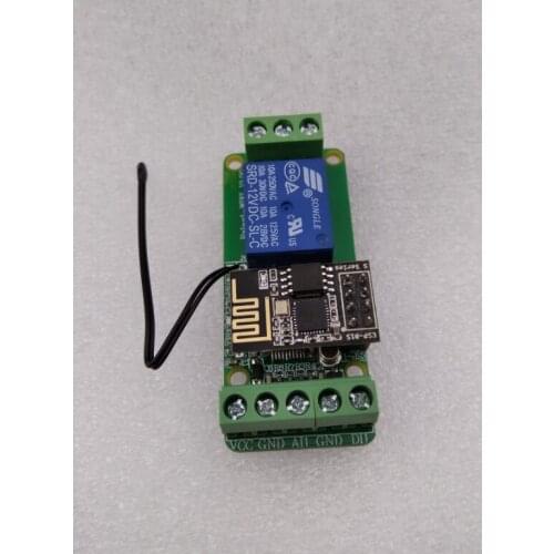 1 Way WIFI Relay ESP8266 Temperature Sensing One Way AD Input One Way Digital Input
