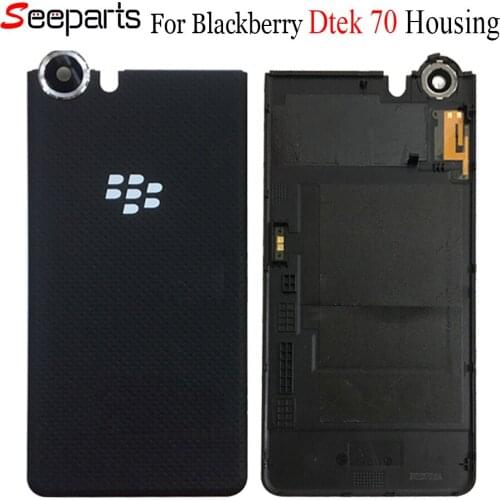 Original Dtek 70 Housing For Blackberry Dtek70 Back Battery Cover Door Rear Case Housing For Blackberry keyone Battery Cover