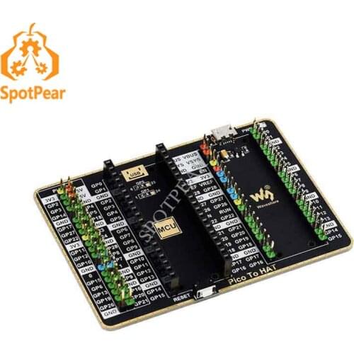 Raspberry Pi Pico interface external expansion board Pico To HAT