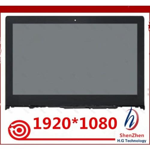 With framFor Yoga 2 13 LCD Touch Digitizer Screen Assembly B133HAN02.0 LP133WF2 SPA1 For Lenovo Yoga 2 13 LCD Assembly 1920X1080