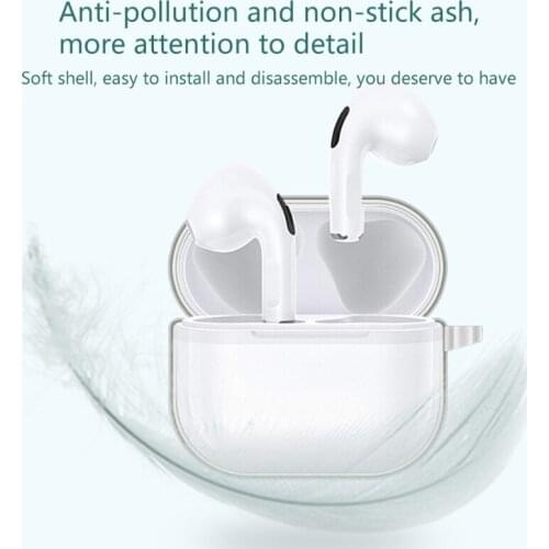 N1HC Silicone Cases For LP40 Earbuds Protective Bluetooth-compatible Wireless Earphone Cover Earbuds Charging Box