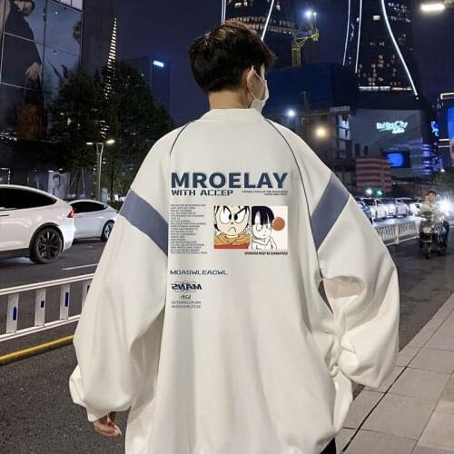 Kanye west japanese streetwear Chinese characters Men Hoodies Sweatshirts Fashion Autumn Hip Hop Black Hoodie Erkek sweatshirt