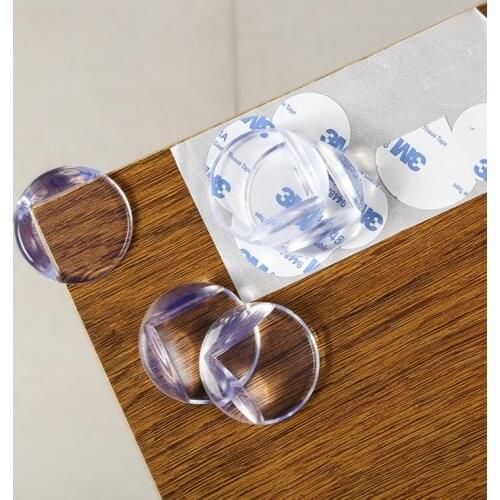 10pcs/lot Baby Safety Table Corner Protector Silicone Anticollision Angle Protection Cover Edge & Corner Guards Child Security