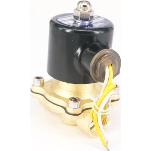 3/8" 1/2" BSP N/C 12-380V 2 Way Switch Magnetic Solenoid Valve Air Gas Water Oil