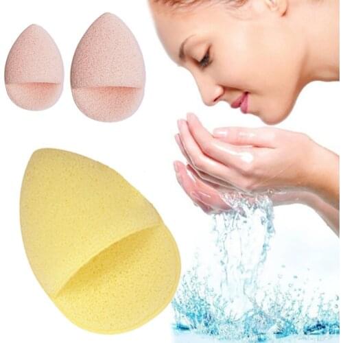 5 Colors Face Cleansing Sponge Reusable Hydrophilic Soft Makeup Remover Puff Wet Dry Cosmetic Cleaning Sponges Beauty Tools