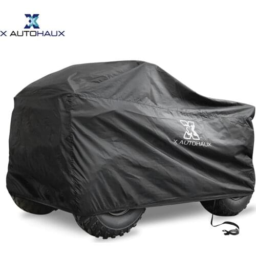 X AUTOHAUX 5 Sizes Quad ATV Cover Cover Waterproof Dust Snow Anti-UV Protector Universal Motorcycle Vehicle Scooter Covers