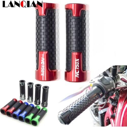 For Honda NC750 S X 7/8 22MM Motorcycle Handlebar Grips Hand Bar Grips NC750S NC750X 2014 2015 2016 2017 2018 2019