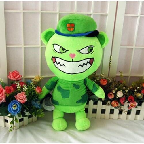 Happy Tree Friends HTF Fliqpy 15.7 inches Anime Green Stuffed & Plush Cartoon Doll