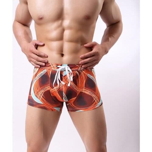 Quality New Men Quick Dry Swimsuits Trunks Male Board Surfing Shorts Basic High Rise Pad Front Enhance Swimming Wear