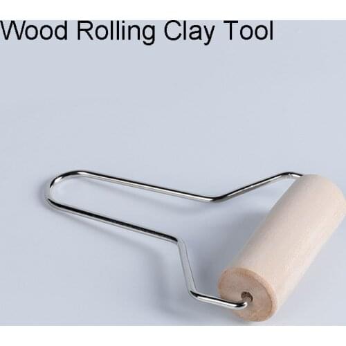 Ceramic Art Pressing Tool Wood Rolling Clay Mud Rolling Clay Tool