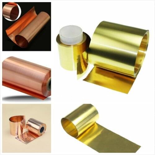Copper Foil Plate / H62 Brass Strip Copper Sheet Copper Plate Skin Purple Copper Plate Strip 0.1-0.6mm Copper Strip Copper Skin