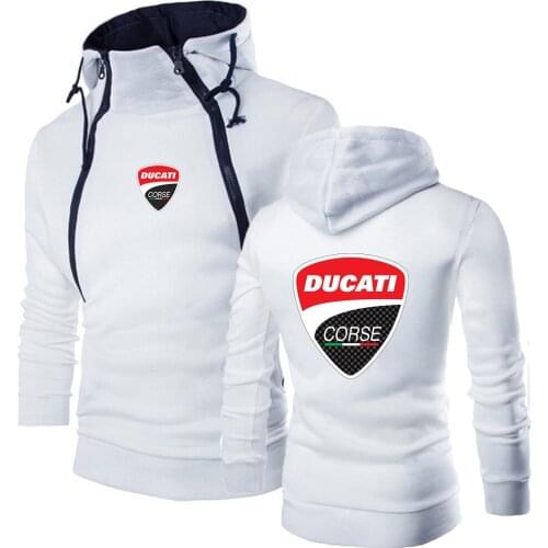 2021 Men Kawasaki Ducati Style Leisure Pullover Hoodies Brand Classic Tracksuit Warm Customize Warm Tops Hooded Sweatshi