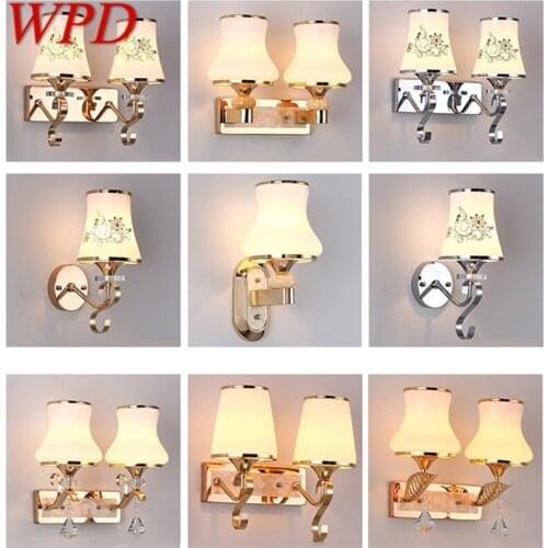 WPD Wall Lamps LED Modern Nordic Luxury Indoor Sconces Lighting Pattern Figure For Home Bedroom