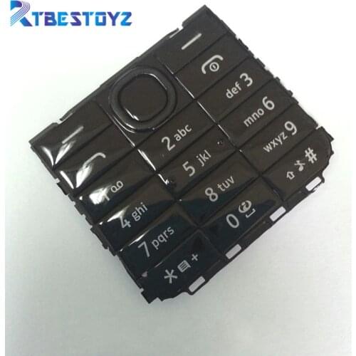 RTBESTOYZ Keypad Keyboard Buttons Cover Case Housing For Nokia 301