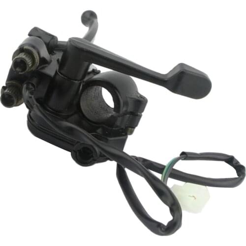 Solid Double Dual Brake Lever Thumb Throttle with Oiler for 7/8 inch Handlebar ATV QUAD Motorcycle (50-250cc Single Cylinder)