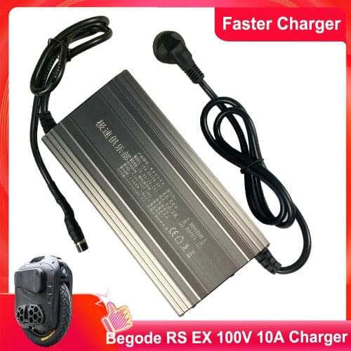 Gotway Begode 100v 10A FasterCharger Unicycle Quick Charger Suit for RS Monster EX EX.N Monster Pro