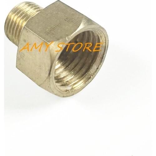 1/4" BSPT Female Thread x 1/8" BSPT Male Thread Brass Pipe Fitting Adapter Coupler Connector