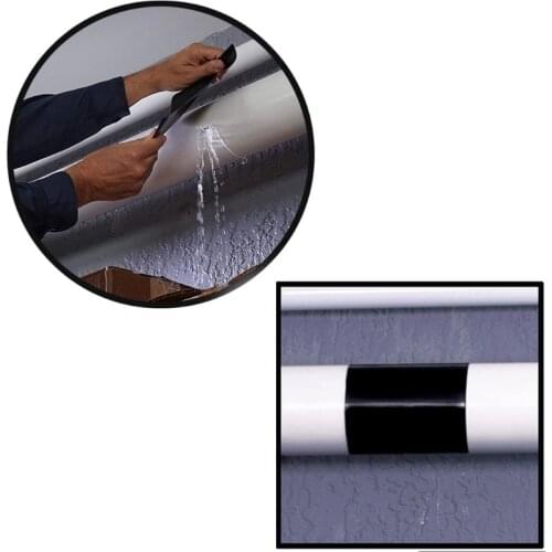 K1KA 3/10pcs Pipe Repair Waterproof Sealing Tape Self-adhesive Fusing Tape Pipe Hole Patch for Seal Leaking Hoses, PVC Pipes