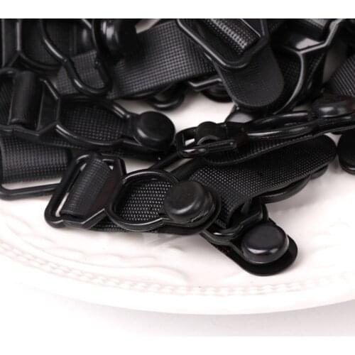 50x Corset Leg Garter Belt Clip Hooks Suspender Ends Hosiery Stocking Grips 77UD