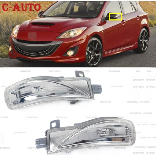 Car Rearview Mirror Turn Signal Light Marker Light For MAZDA 3 BL 2008-2014 For MAZDA 6 GH 2007-2015 Indicator Flashing lights