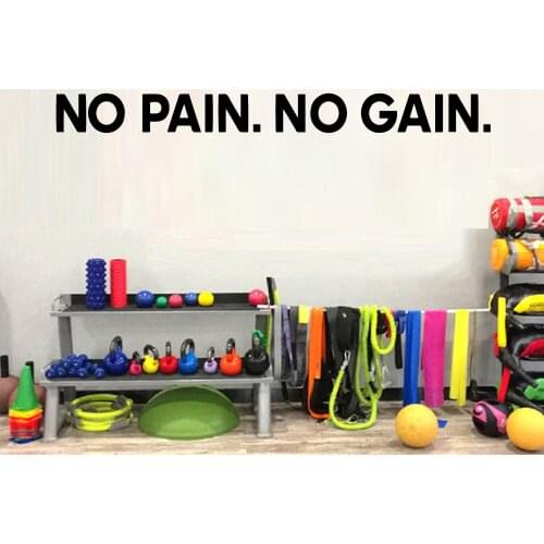 Free shipping GYM Wall Stickers Personalized Creative For Kids Rooms Decoration Vinyl Mural Decal