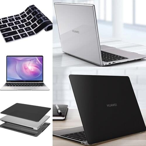 Laptop Case for Huawei Matebook X Pro 13.9 D14 D15/Matebook 13 Cover Magicbook 14 15 Pro 16.1 Screen Protector+Keyboard Cover