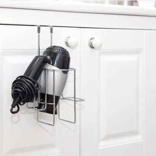 Evistro Cabinet Cover Strap Organizer Hair Dryer Holder