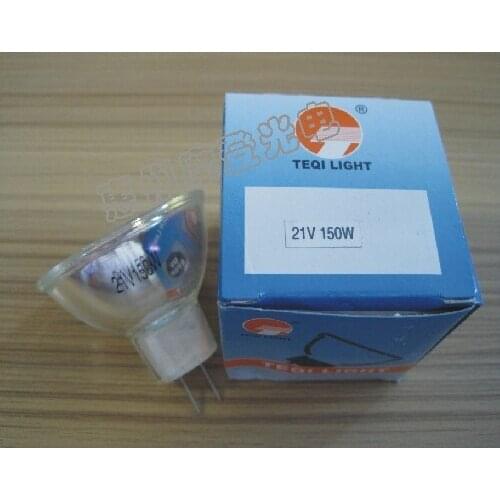 5pcs/Lot 21V150W Great Quality G6.35 Halogen Cup Lamp Medical Education Special Instrumen