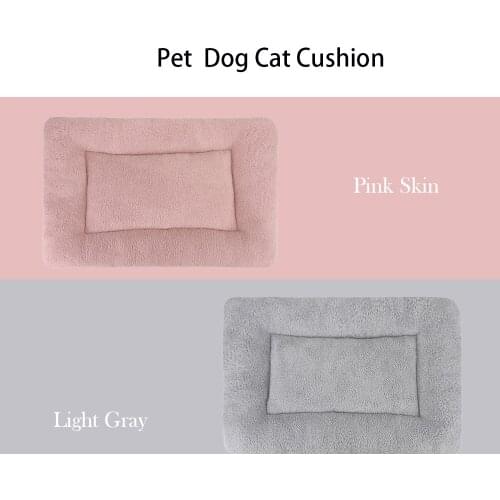 Dog Bed House Pet Mat Winter Thicken Warm Pet Cat Blanket Puppy Sleeping Cover Towel Cushion For Small Medium Large Dog House