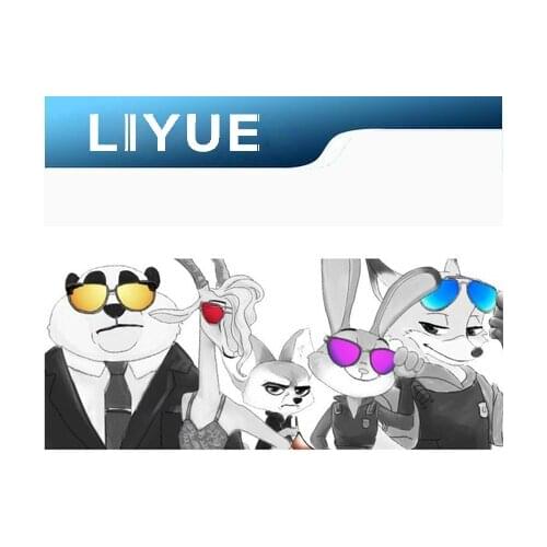 LIYUE new ken block fashion style Mirror lenses polarized sunglasses lens UV protection prescription sunglasses optical lenses