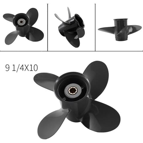 9 1/4X10 Boat Outboard Propeller, for Yamaha Honda BF8D/BF9.9D BF9.9/BF15A BF15D/BF20 8 Splines 58134-ZV4-010AH