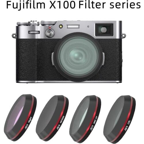 Camera Lens Filter Accessories Kit UV CPL PL ND64 ND1000 Star Night for Fujifilm Fuji X100V X100F X100T X100S X100